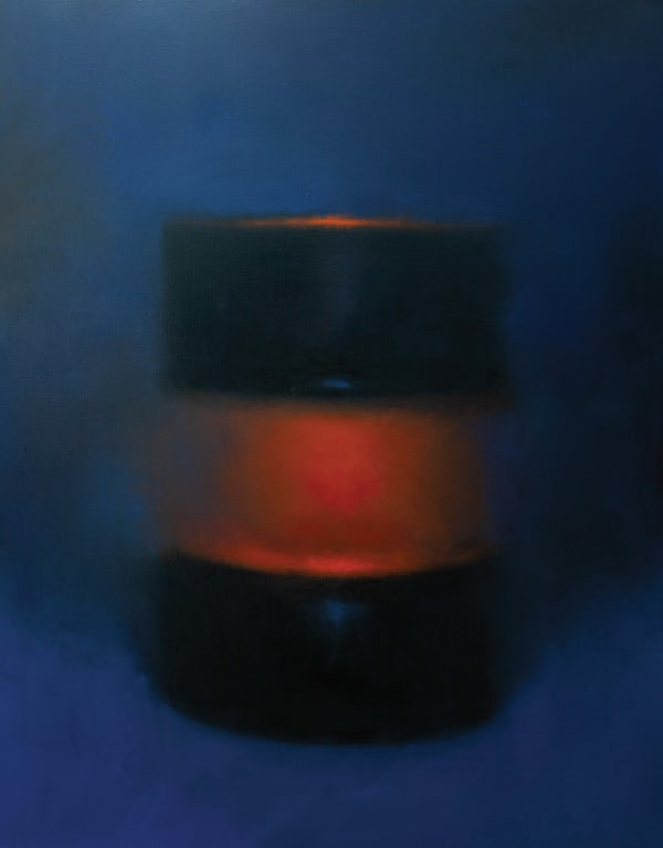 Andrew Watel, Black and Orange Drum, 2020