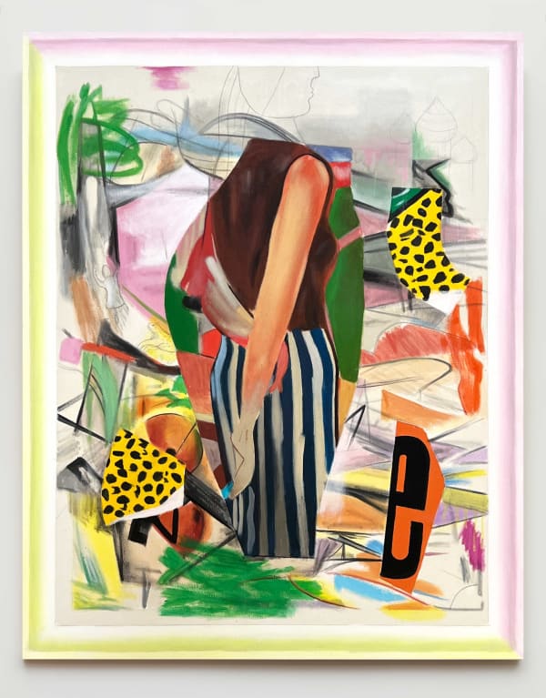 Bob Knox, Woman Chased by a Leopard, 2025