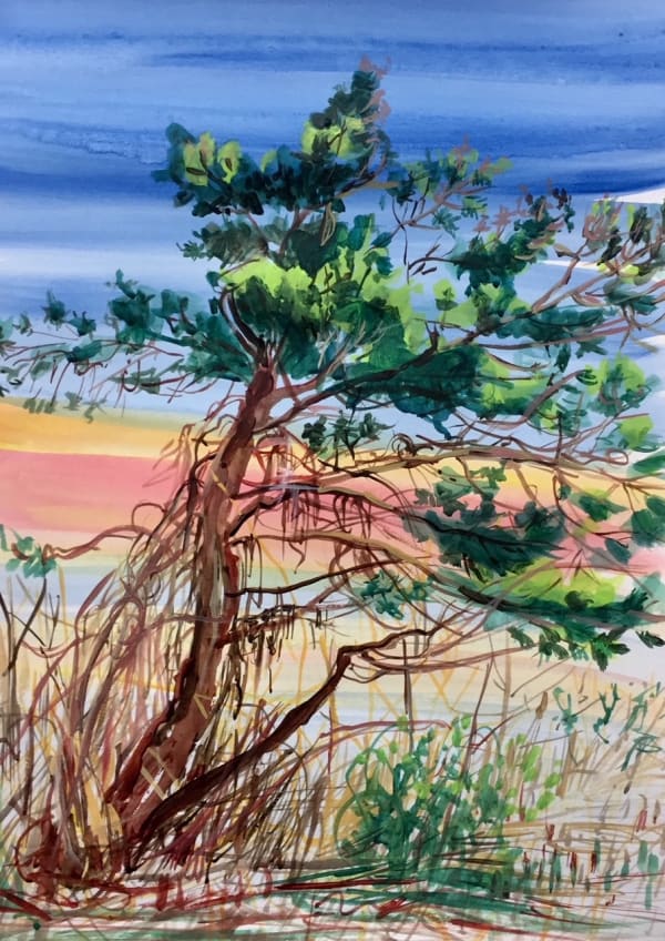 Claire McConaughy, Tree Studies #4, 2019