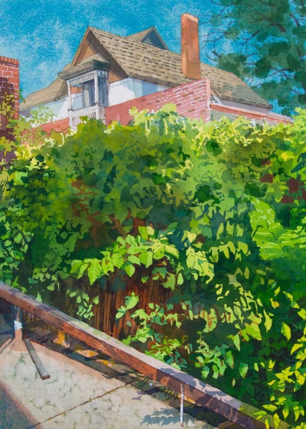 Daniel M. Granitto, View from the Alley Behind Alto, 2024