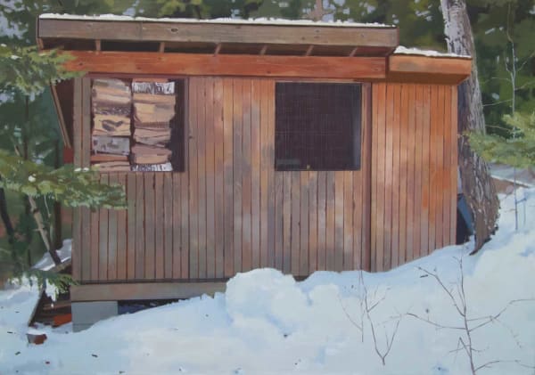 Daniel M. Granitto, View of the Woodshed, 2018