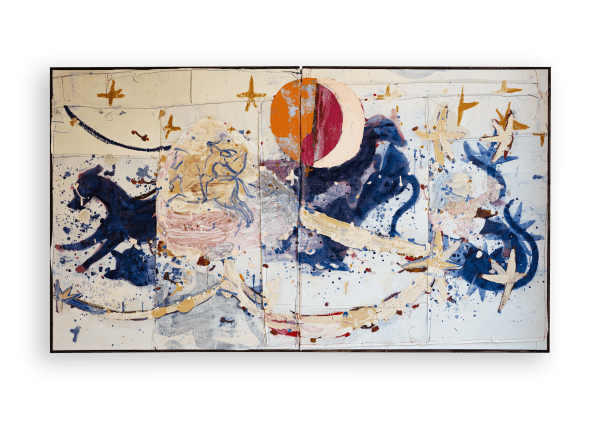 GOMMAAR GILLIAMS, Fields of Flame, 2025