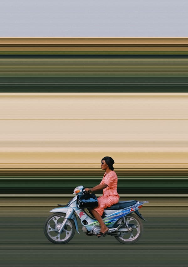 Girma Berta, Streets of Bamako, Mali_4 (Large format), 2022