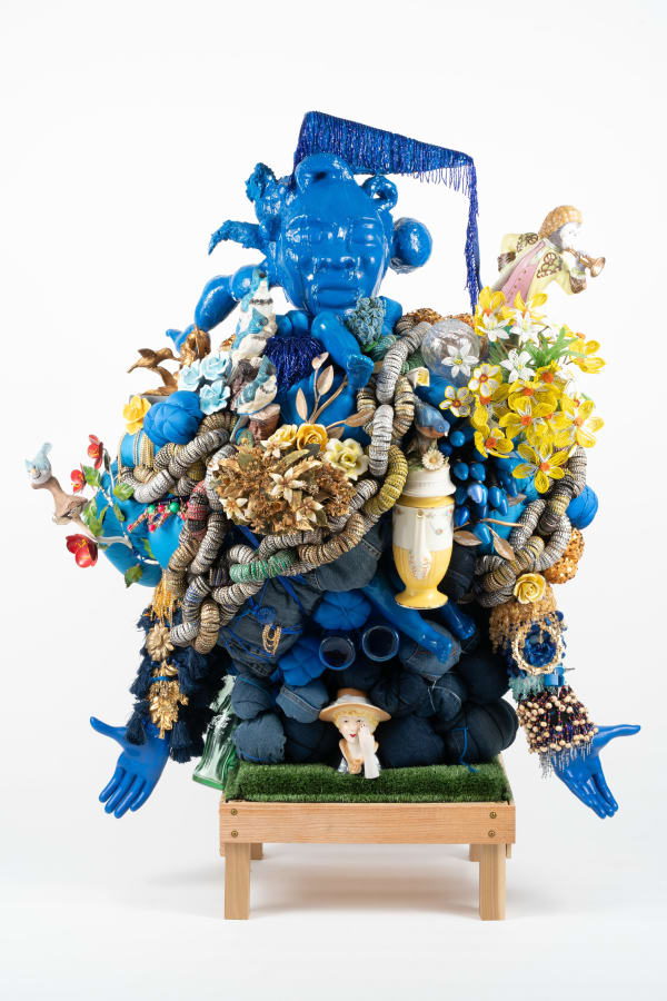 VANESSA GERMAN, BLUE BOY (The Body of Grief Makes Space and Light), 2023