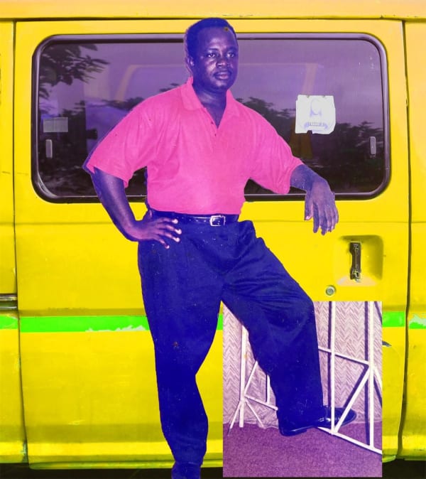 Caleb Kwarteng Prah, From 'Portrait of a city. 1 Minute Instant', Borga Cupa Luu (Large format), 2024