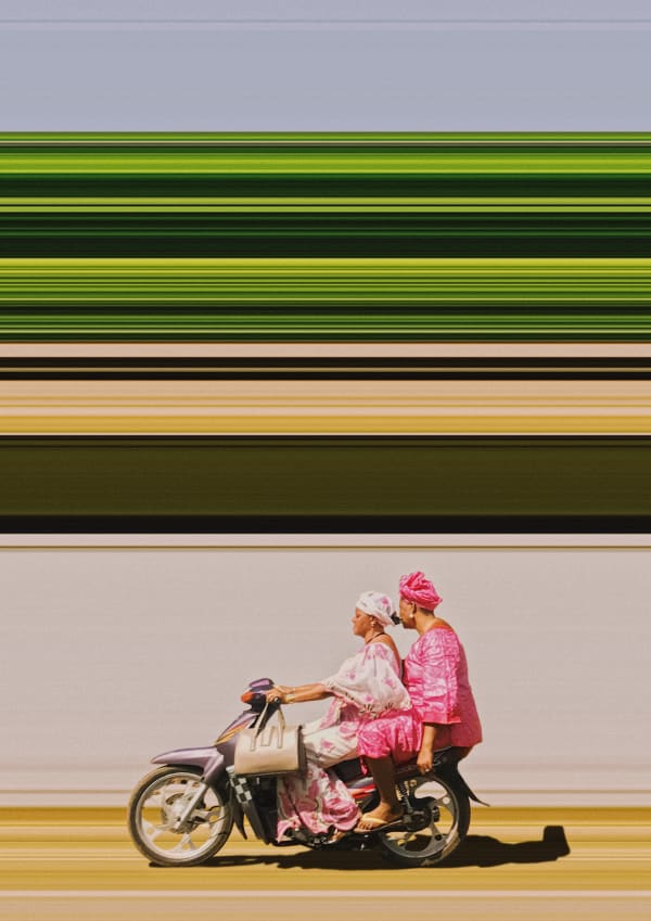 Girma Berta, Streets of Bamako, Mali_1 (Large format), 2022