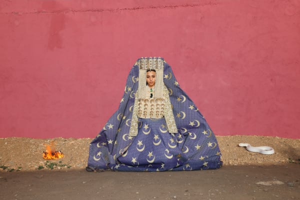 Sara Benabdallah, Labsa Lakbira 3, from "Dry Land" series (Large Format), 2024