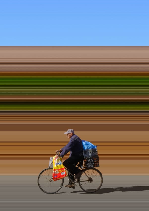 Girma Berta, Streets of Marrakech, Morocco_4 (Small format), 2023