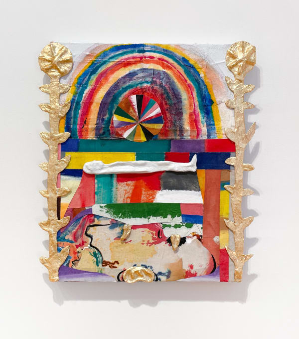 Miles Debas, Color in the Closed Eye, 2022