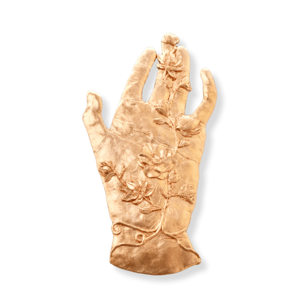 Dimitris Gketsis, Floral Hand / Nature’s Reclamation, 2024