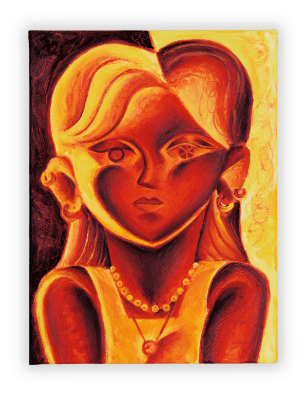 Anaïs Maar, Paraphernalia (self portrait), 2024