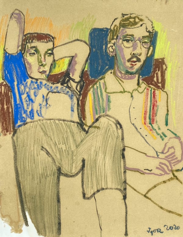 Igor Moritz, Juliette and Arthur , 2020