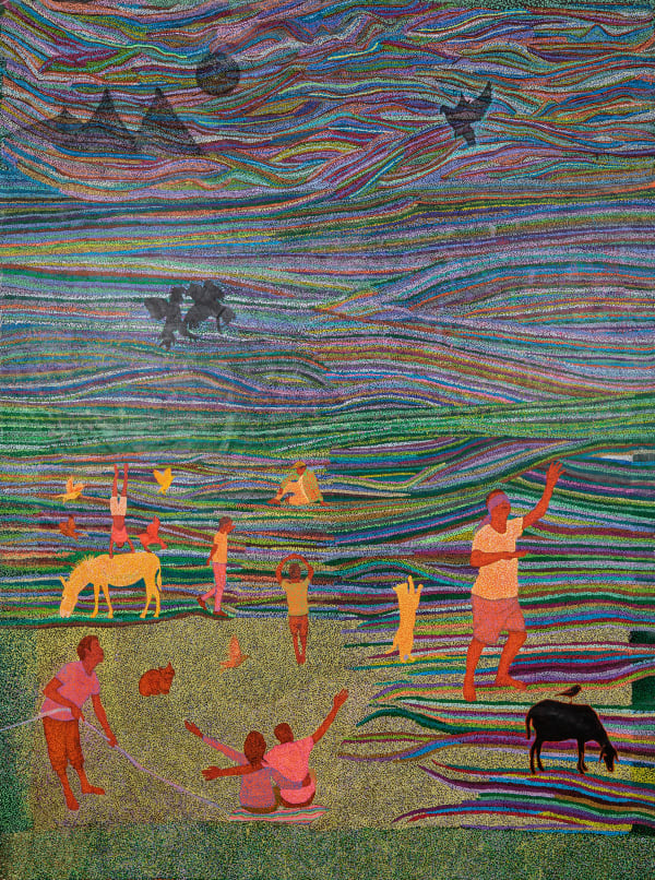 Slimen Elkamel, Dans les vagues, 2024