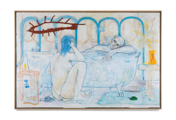 Simon Buret, The Tears Well Up, 2024