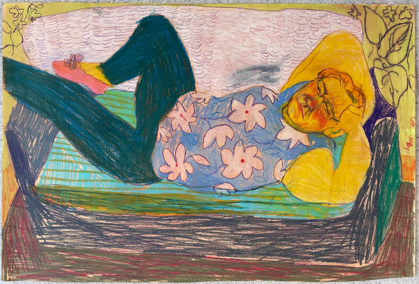 Igor Moritz, Grandmother Sunbathing, 2019