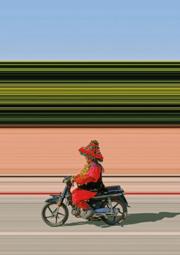 Girma Berta, Street of Marrakech, Morocco_1 (Large format), 2023