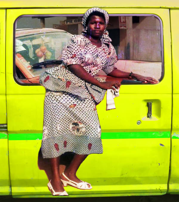 Caleb Kwarteng Prah, Hi-lady (Large format), 2023
