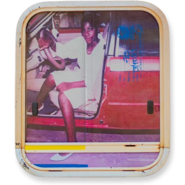 Caleb Kwarteng Prah, Red Car, 2024