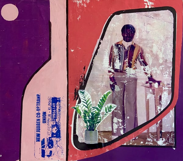 Caleb Kwarteng Prah, Kwaku the traveler, II , 2023, 2023