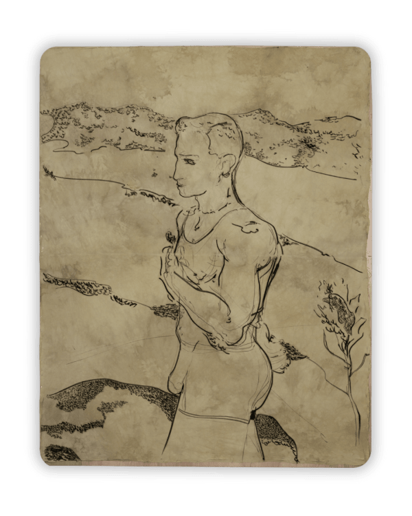 Malik Thomas Jalil Kydd, Sacred Lonely Soldier, Undressed, 2025