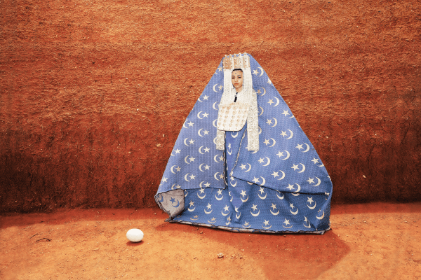 Sara Benabdallah, Labsa Lakbira, from "Dry Land" series (Small Format), 2024