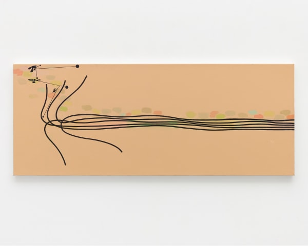 Nils Erik Gjerdevik Untitled, 2004 Oil on canvas 61 x 153 cm (24.02 x 60.24 in) DKK 112,500.00 (inc. VAT)