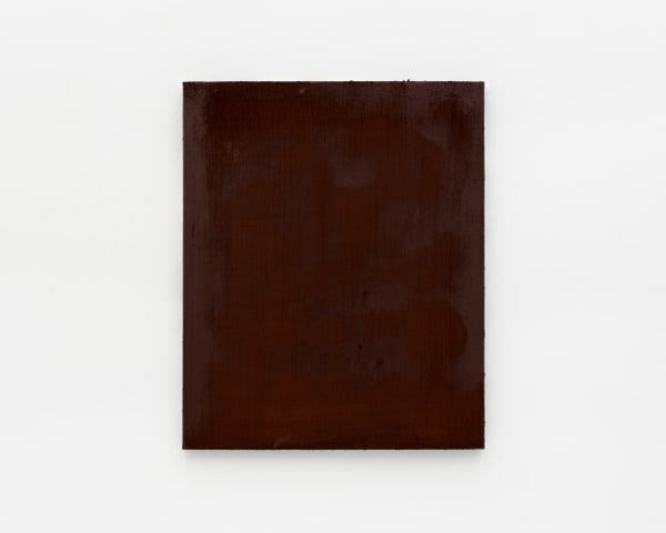 Mads Gamdrup Burnt Umbre, 2025 Pigment and linseed oil on canvas