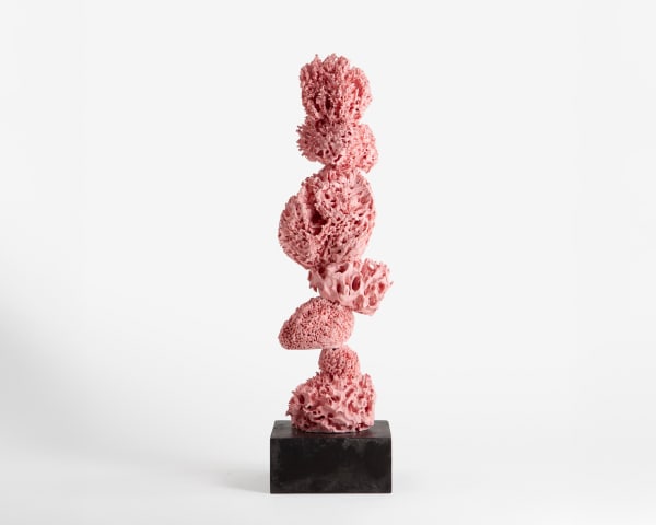 SUPERFLEX Proposal for the World’s Second-Tallest Building, 2025 Ceramics, stainless steel, acrylic plaster