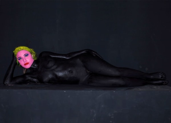 Olaf Breuning Marilyn #1, 2010 Inkjet print on paper, framed