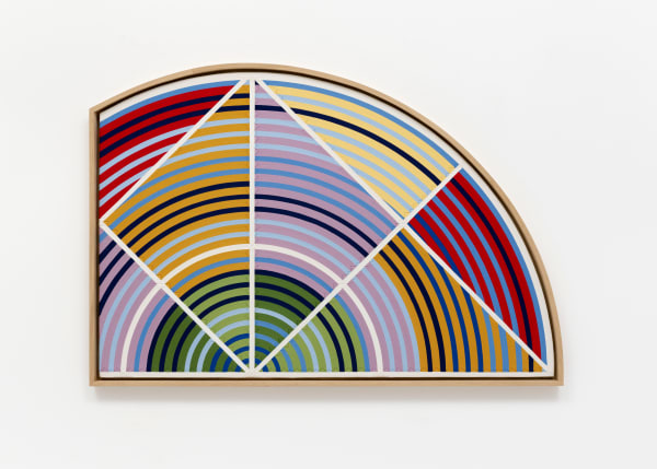 Eduardo Terrazas 28.72 From the seres: Cosmic Variations, 2024 Wool yarn on wooden board covered with Melipona bee wax and framed with Optium Museum Acrylic