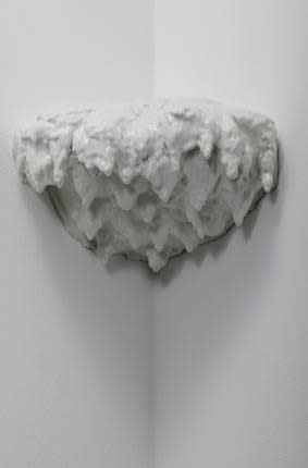 Jone Kvie Cornerflow #2, 2003 Painted aluminium