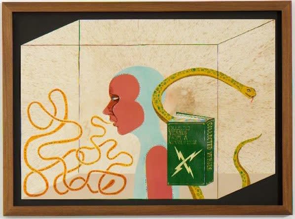 Ed Templeton Collected verses from a revolution, 2008 Acrylic and ink on paper
