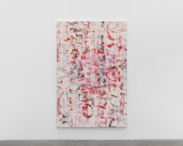 Rebecca Lindsmyr Sincerely yours (with C.T.) (2), 2024 Acrylic and oil on canvas