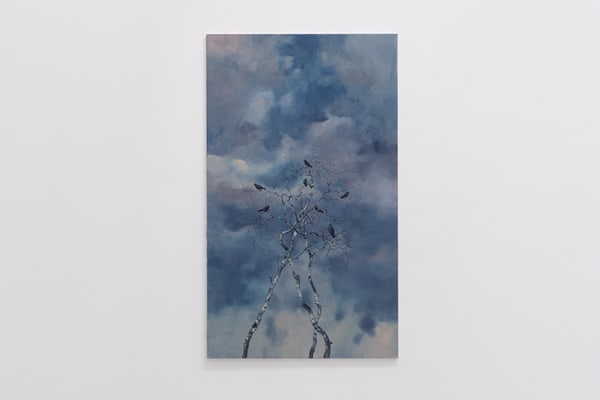Michael Kvium Interrupted Skypiece I, 2012 Oil on canvas