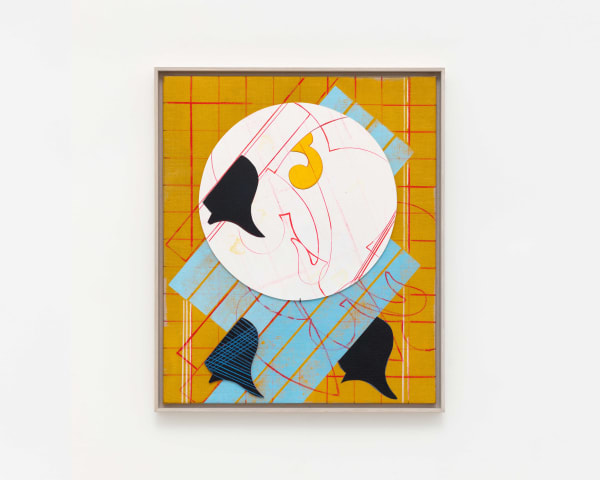 Gert & Uwe Tobias Untitled, 2024 Multi-dimensional collage, mixed media on canvas