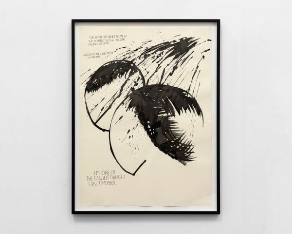 Raymond Pettibon No title (The scene returned...), 1991 Ink on paper