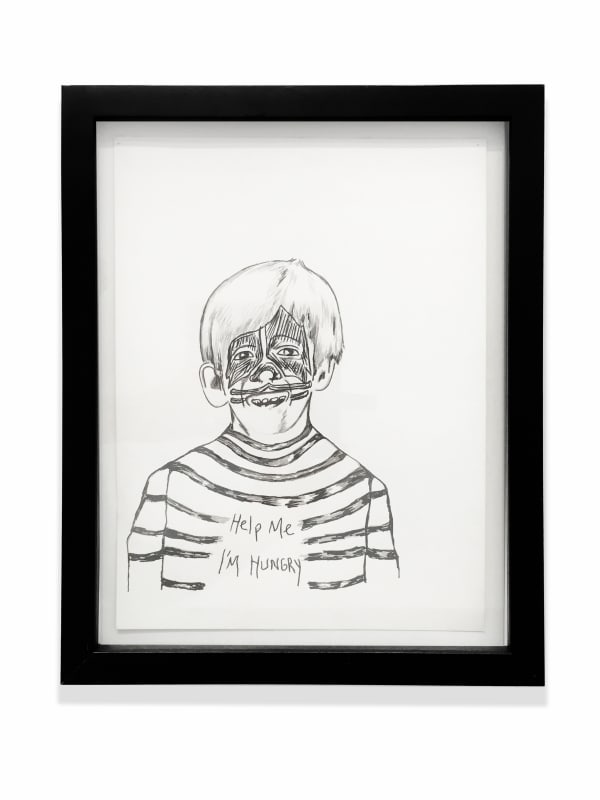 Daniel Guzmán Sin titulo/Untitled (Help me), 2004 Ink on paper