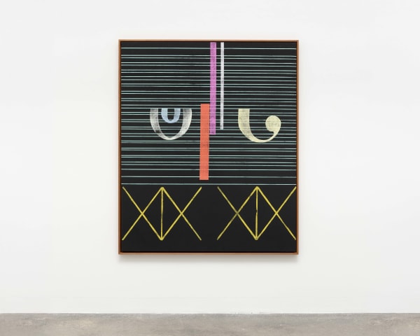 Gert & Uwe Tobias Missing Parts 3, 2022 Colored woodcuts on canvas