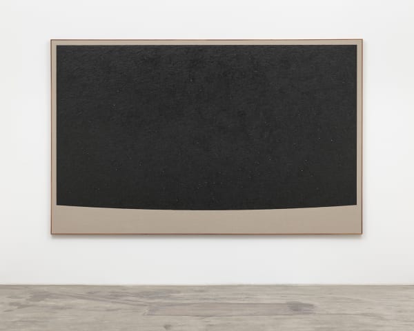 Paul Fägerskiöld South Tarawa. Kiribati Islands. View East. January 1 2100, 2021 Oil on linen with walnut frame