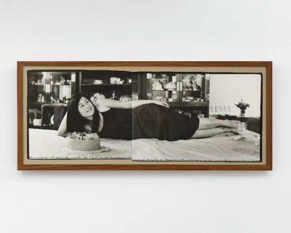 Ed Templeton Chrissy Joiner, 2008 Two black and white photographs with text