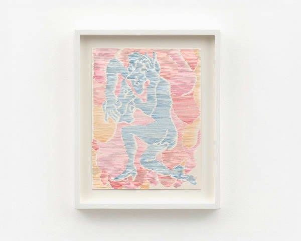 Carlos Amorales Celebrity Pet 10, 2019 Color pencil on paper