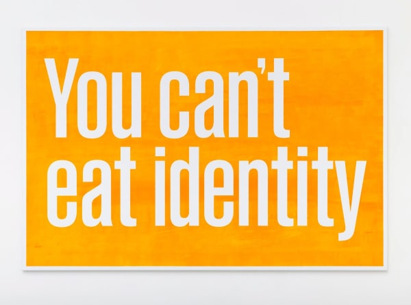SUPERFLEX You Can't Eat Identity / 50 Euro, 2015 Acrylic on Linen