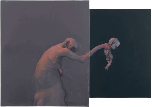 Michael Kvium Simple Tale, 2014 Oil on canvas