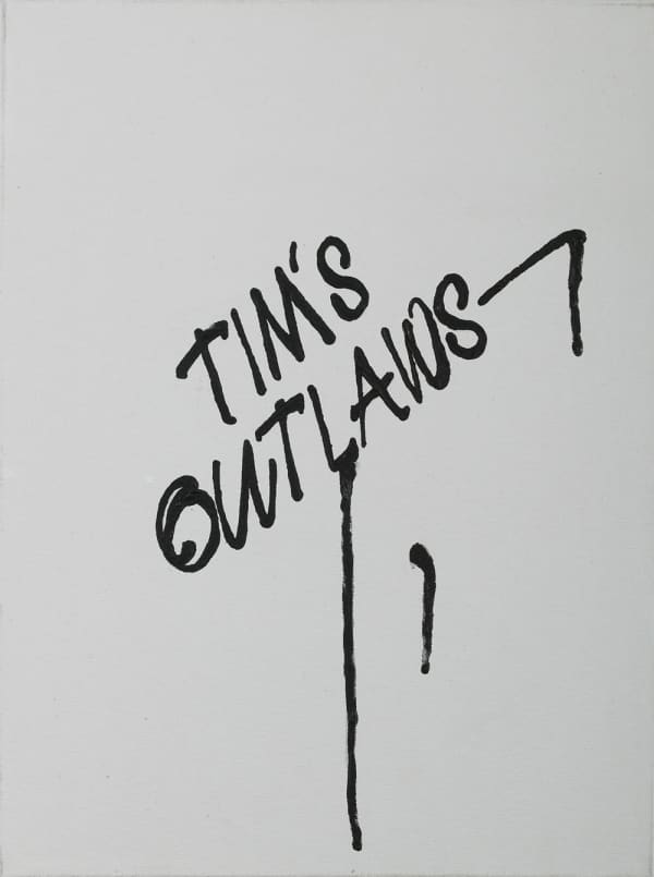 Gardar Eide Einarsson Outlaw Logos (Tim's Outlaws), 2004 acrylic on canvas