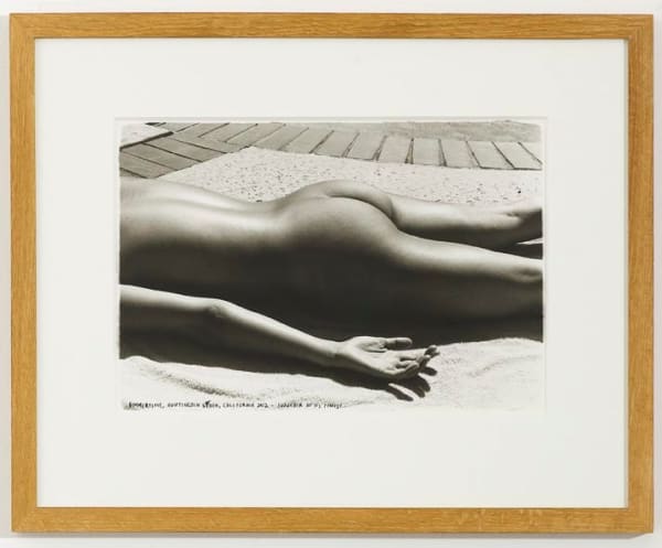 Ed Templeton Summer buns, 2008 Black and white photograph with text
