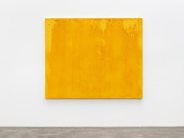 Mads Gamdrup Primary Yellow, 2021 Pigment and linseed oil on canvas