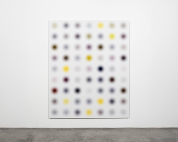 Mads Gamdrup Monochrome Color Noise, 2015 Inkjetprint mounted on diasec