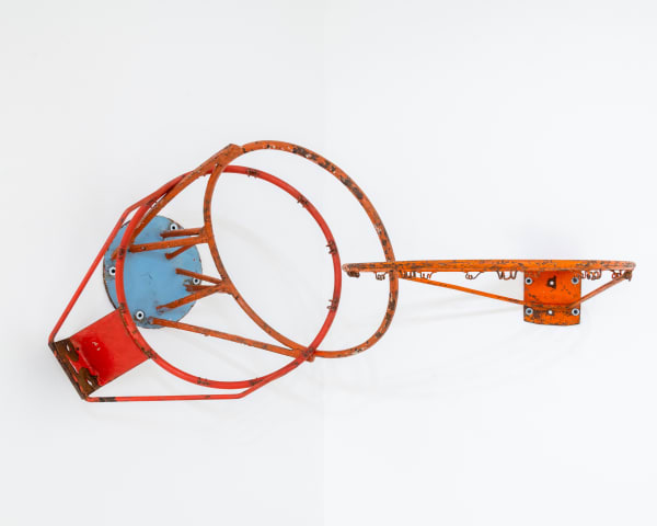 Darío Escobar Eclipse, 2025 Steel and pigments