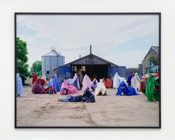 Olaf Breuning Horse Farm, 2004 Laminated C-print on aluminium