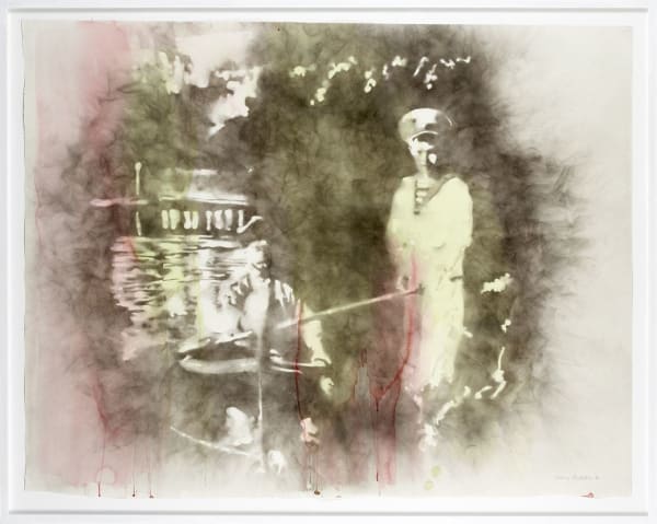 Henry Krokatsis The Prince, 2005 Carbon deposit and watercolour on paper